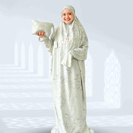 Frosty Olive Robe de Prière 1 pièce