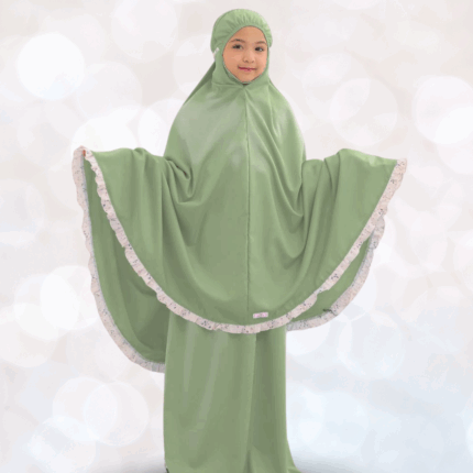 Qutn Ruffle Jade Ensemble de Prière Kids