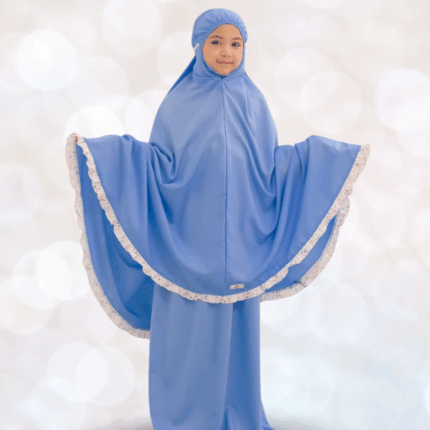 Qutn Ruffle Sapphire Ensemble de Prière Kids