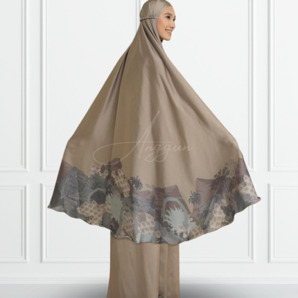 Miraya Jardin Matte Terre Robe de Prière Luxe