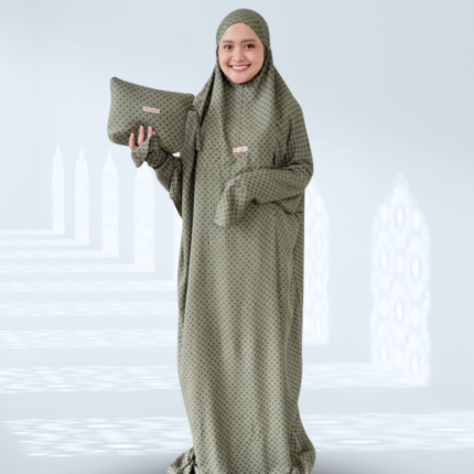 Dania Olive Robe de Prière 1 pièce